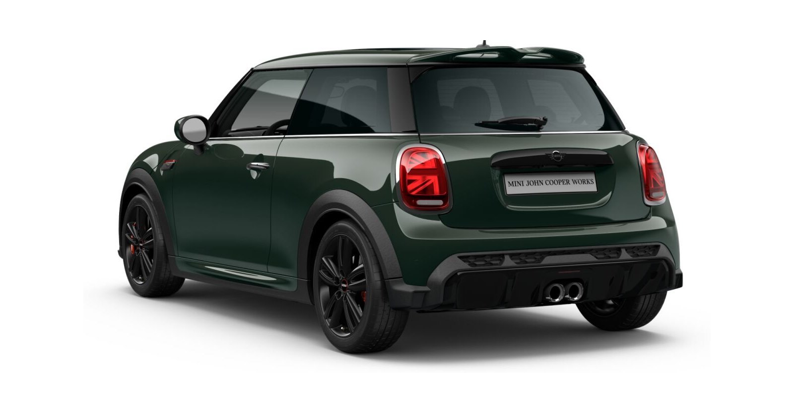 MINI MINI 3-Türer in Grün von hinten MINI MINI 3-Türer in Grün von hinten