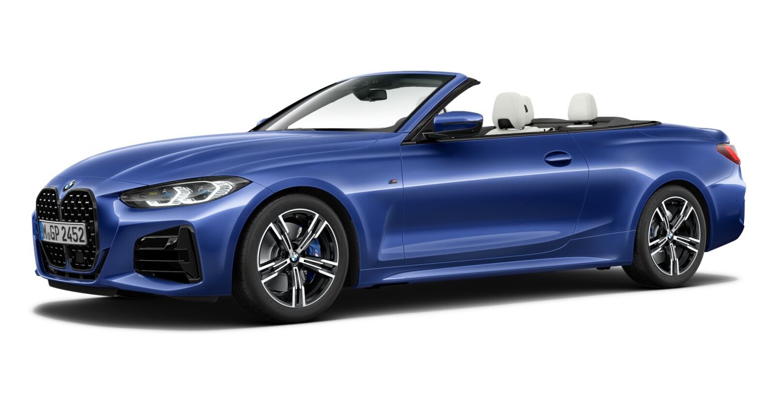 BMW BMW 4er in Blau von vorne BMW BMW 4er in Blau von vorne