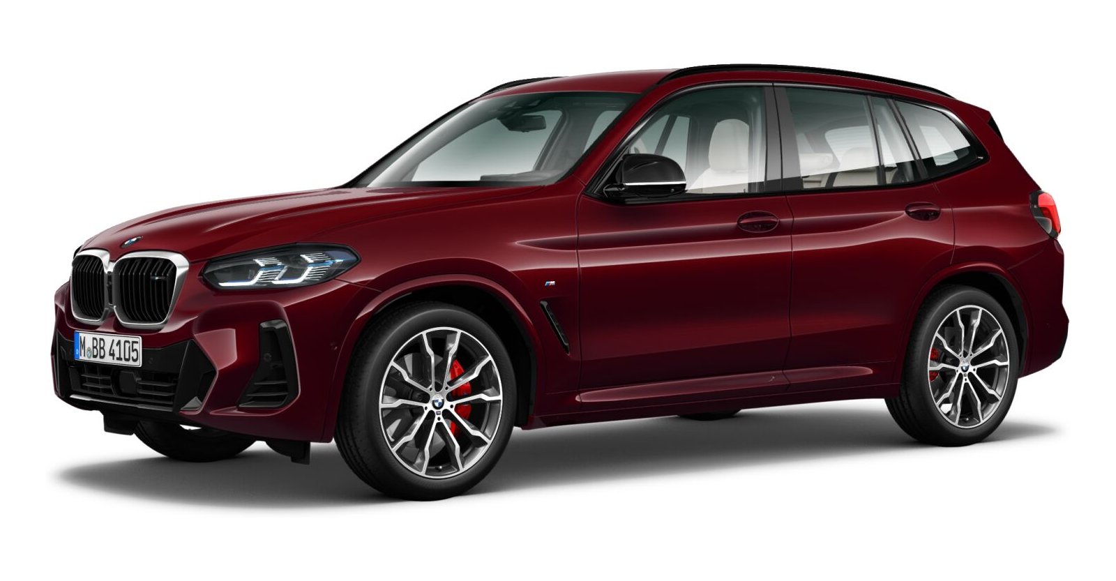 BMW BMW X in Rot von vorne BMW BMW X in Rot von vorne