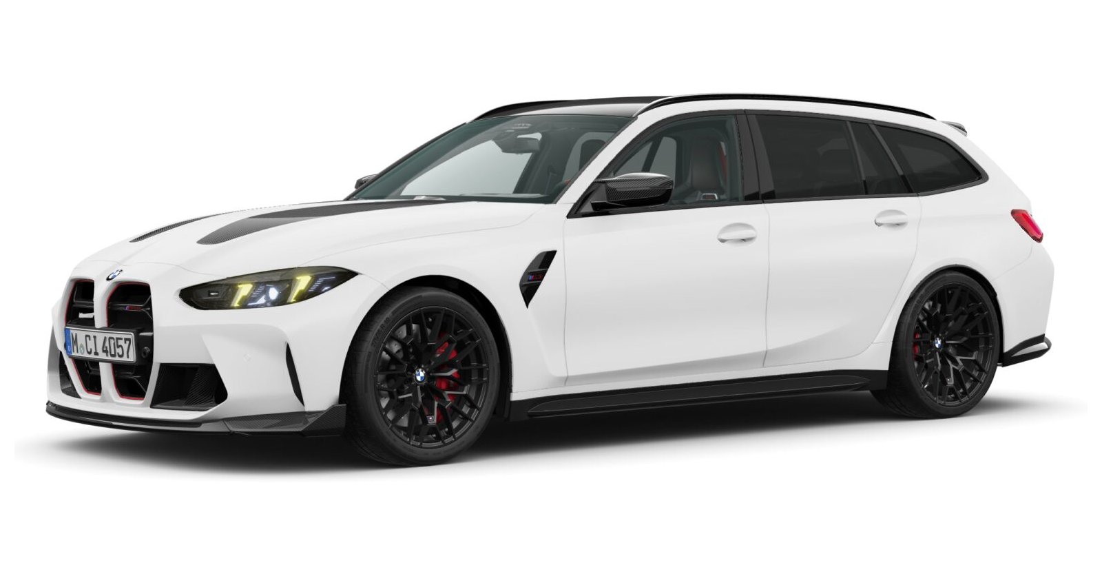 BMW M3 CS Touring in Individual von vorne BMW M3 CS Touring in Individual von vorne