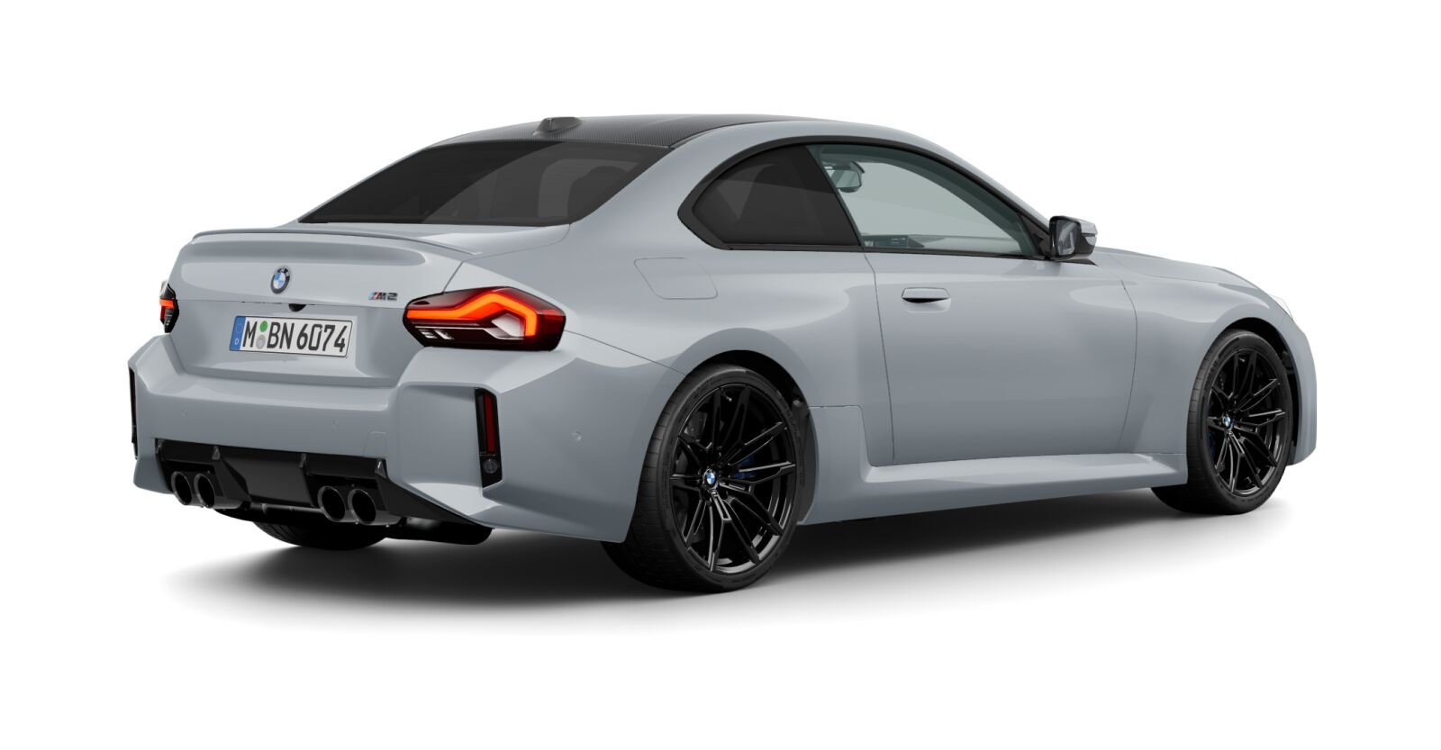 BMW BMW M in Grau von hinten