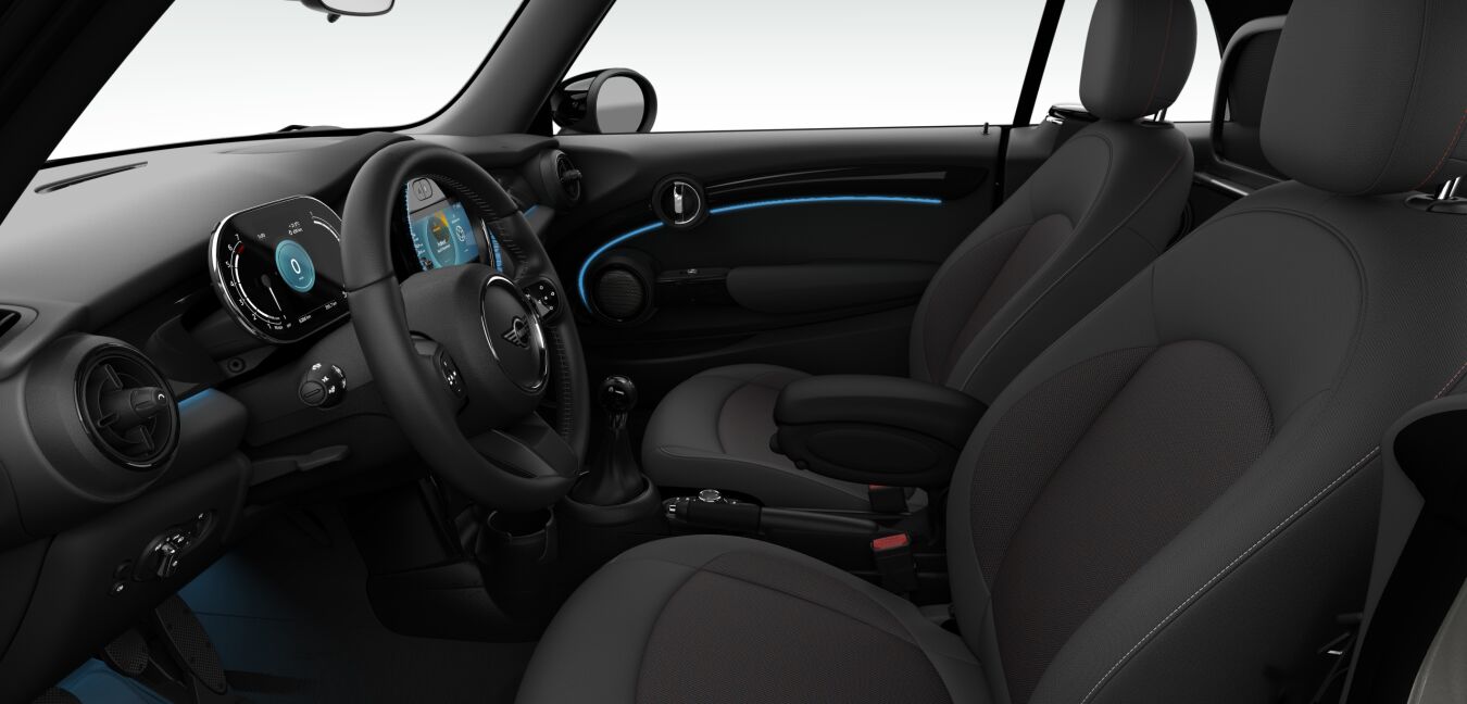 MINI MINI Cabrio im Innenraum seitlich MINI MINI Cabrio im Innenraum seitlich