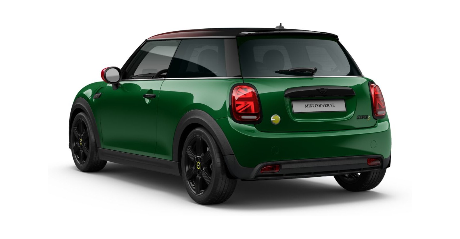 MINI MINI 3-Türer in Grün von hinten MINI MINI 3-Türer in Grün von hinten
