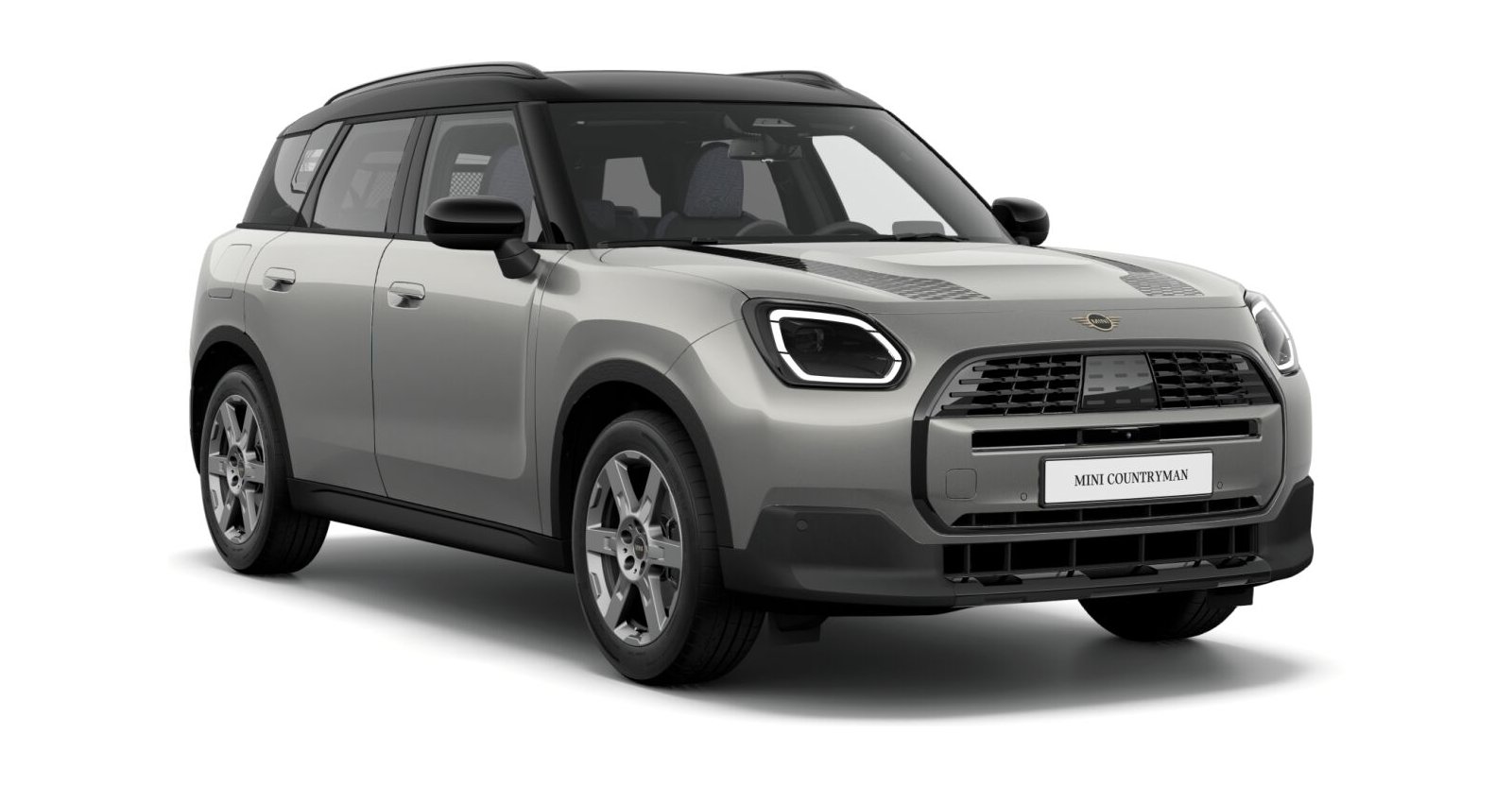 MINI MINI Countryman in Silber von vorne