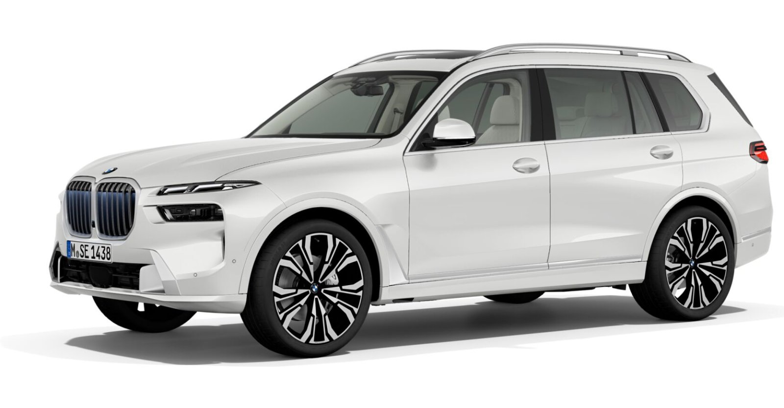 BMW BMW X in Weiß von vorne BMW BMW X in Weiß von vorne