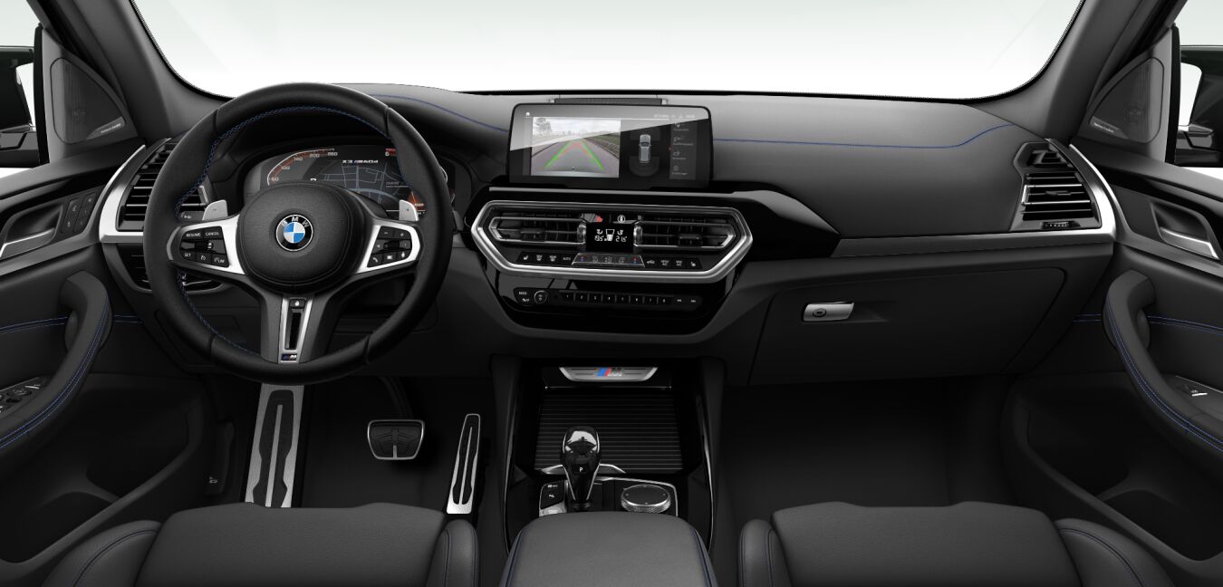 BMW BMW X im Innenraum von vorne