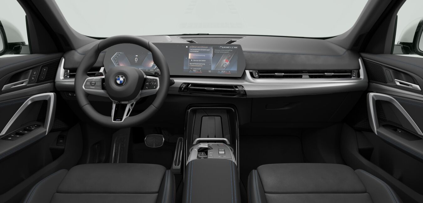 BMW BMW X im Innenraum von vorne
