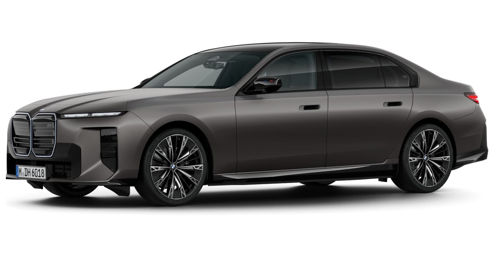BMW BMW I in Grau von vorne BMW BMW I in Grau von vorne