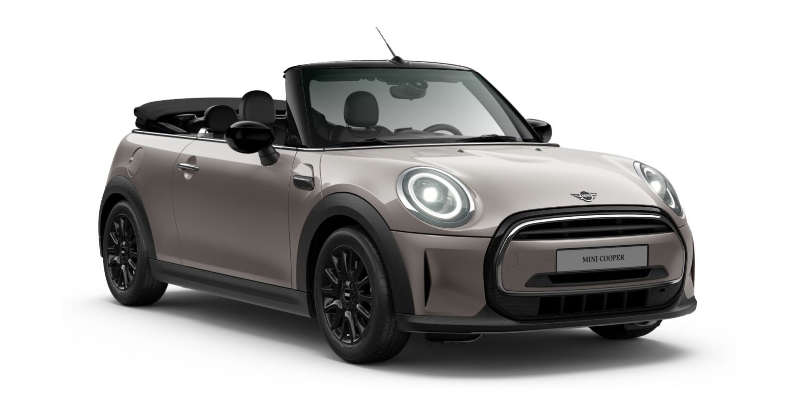 MINI MINI Cabrio in Grau von vorne MINI MINI Cabrio in Grau von vorne