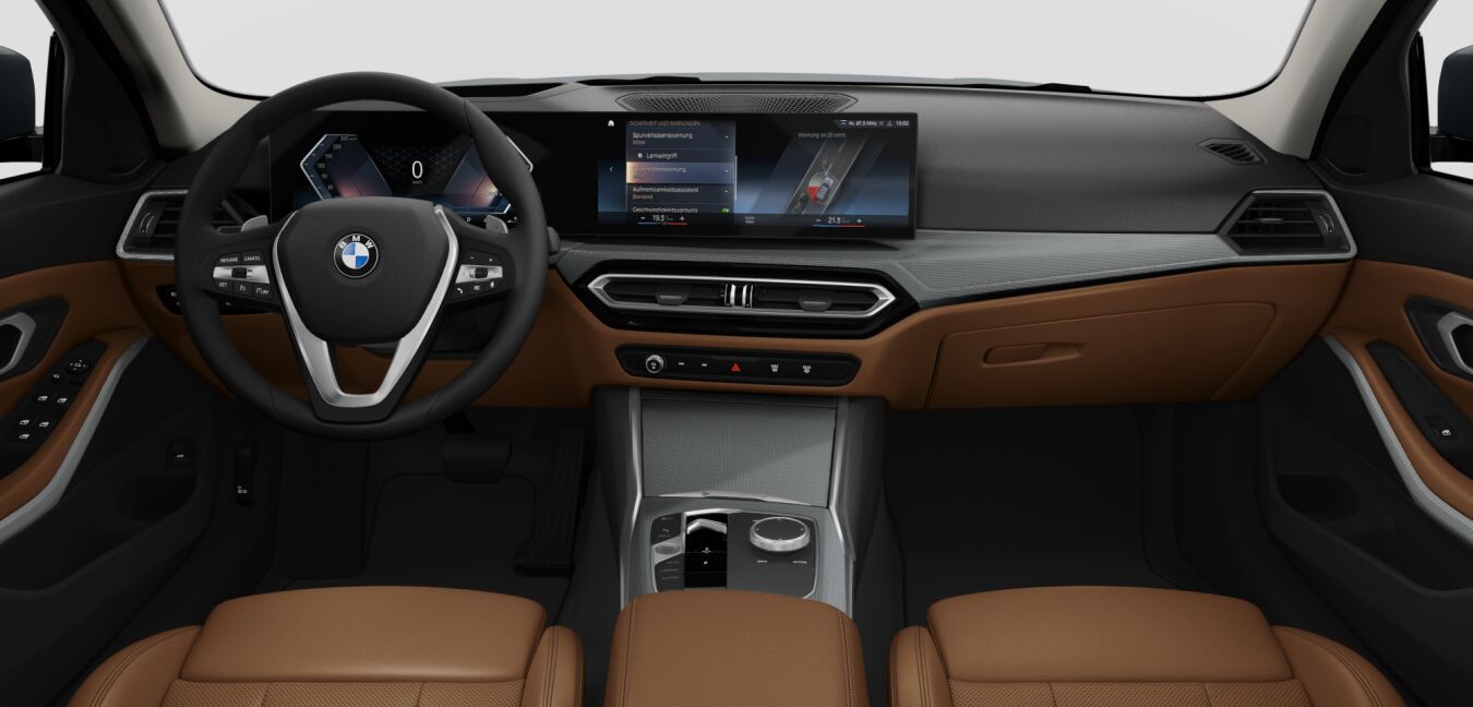 BMW BMW 3er im Innenraum von vorne BMW BMW 3er im Innenraum von vorne