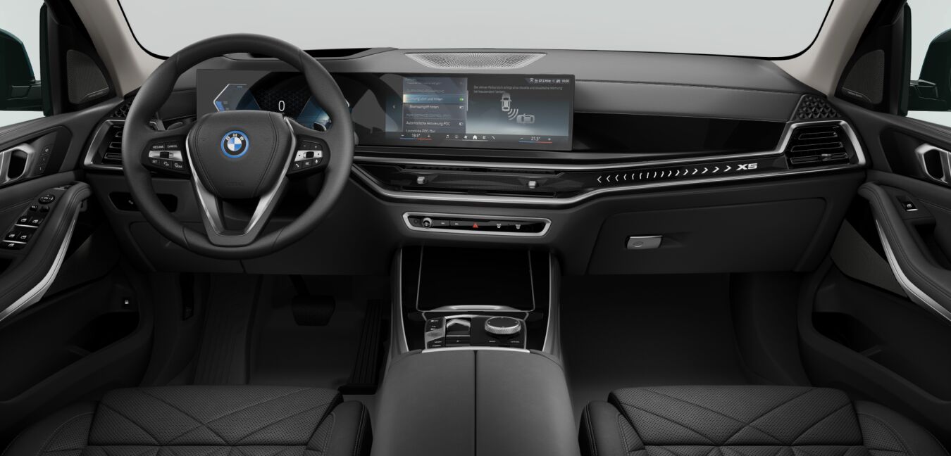 BMW BMW X im Innenraum von vorne