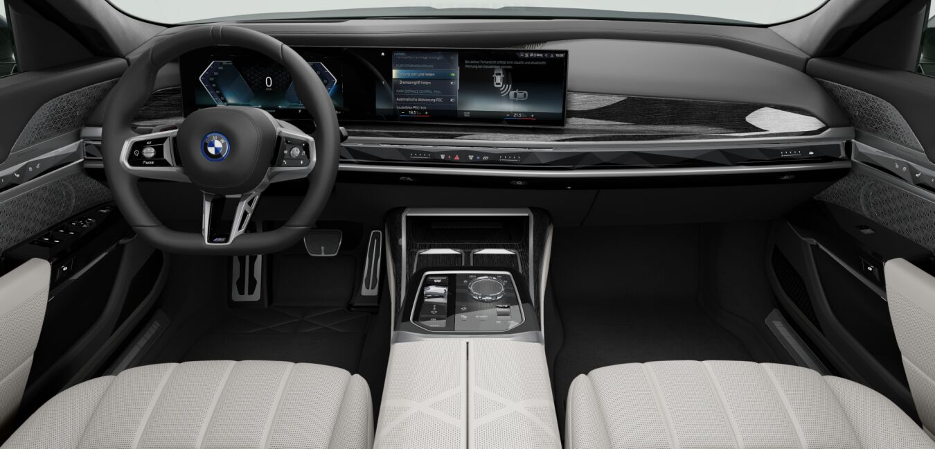 BMW BMW I im Innenraum von vorne BMW BMW I im Innenraum von vorne