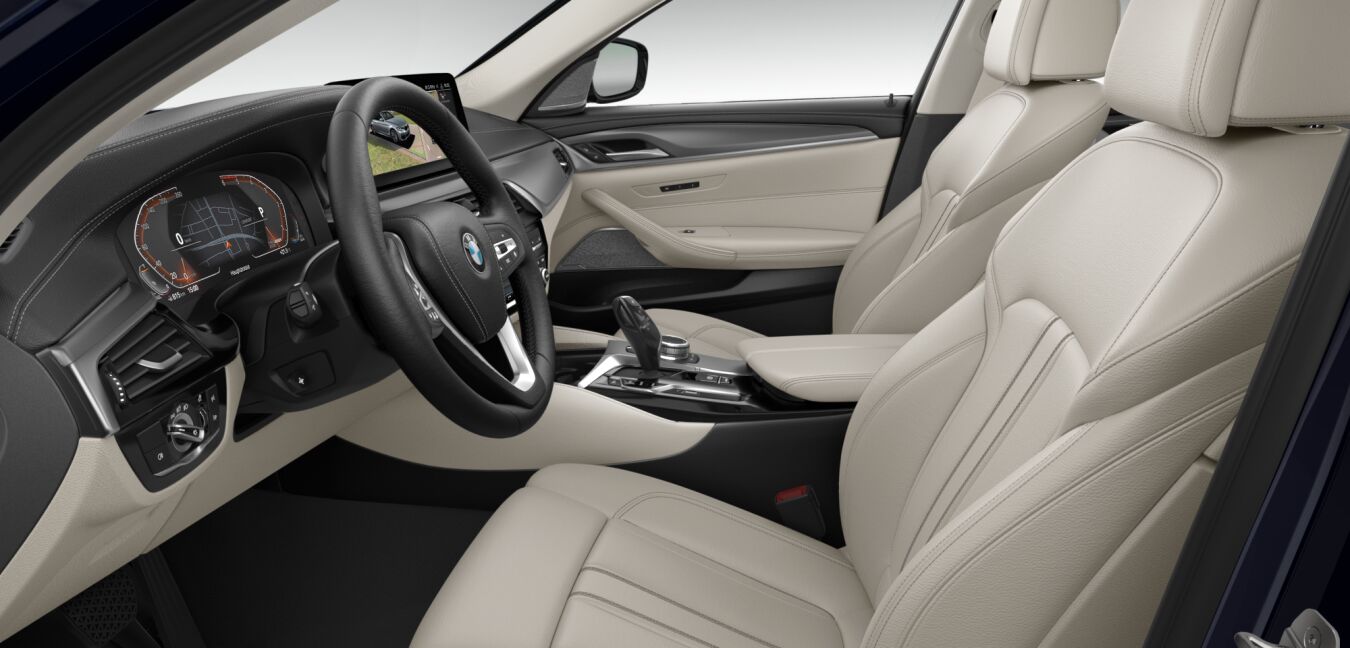 BMW BMW 5er im Innenraum seitlich