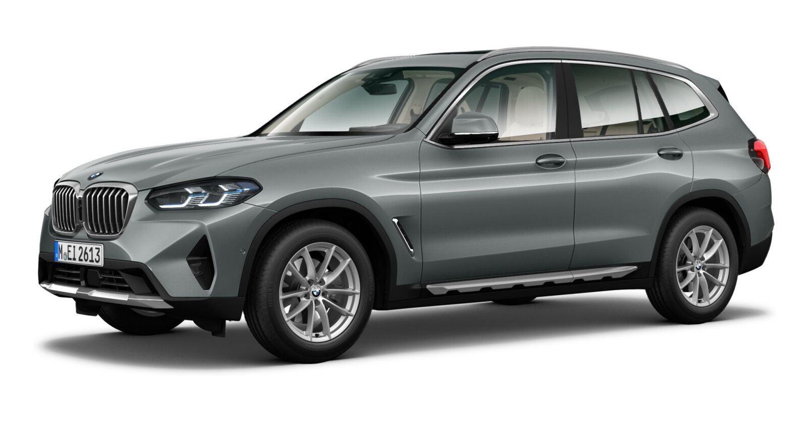 BMW BMW X in Grau von vorne BMW BMW X in Grau von vorne