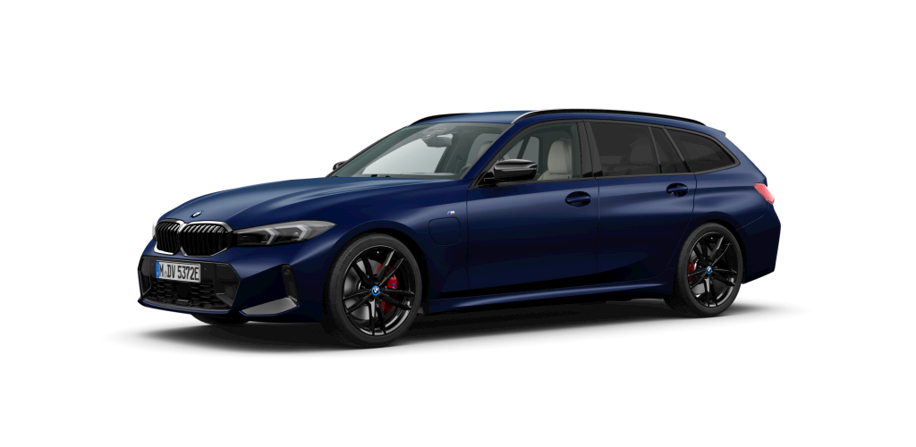 BMW BMW 3er in Blau von vorne BMW BMW 3er in Blau von vorne