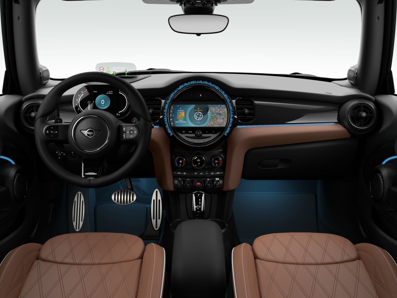 MINI MINI Cabrio im Innenraum von vorne MINI MINI Cabrio im Innenraum von vorne