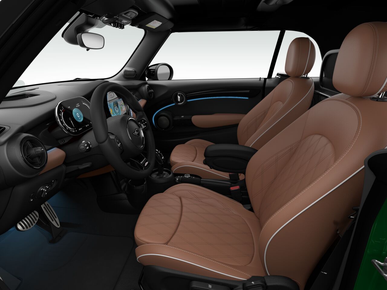 MINI MINI Cabrio im Innenraum seitlich MINI MINI Cabrio im Innenraum seitlich