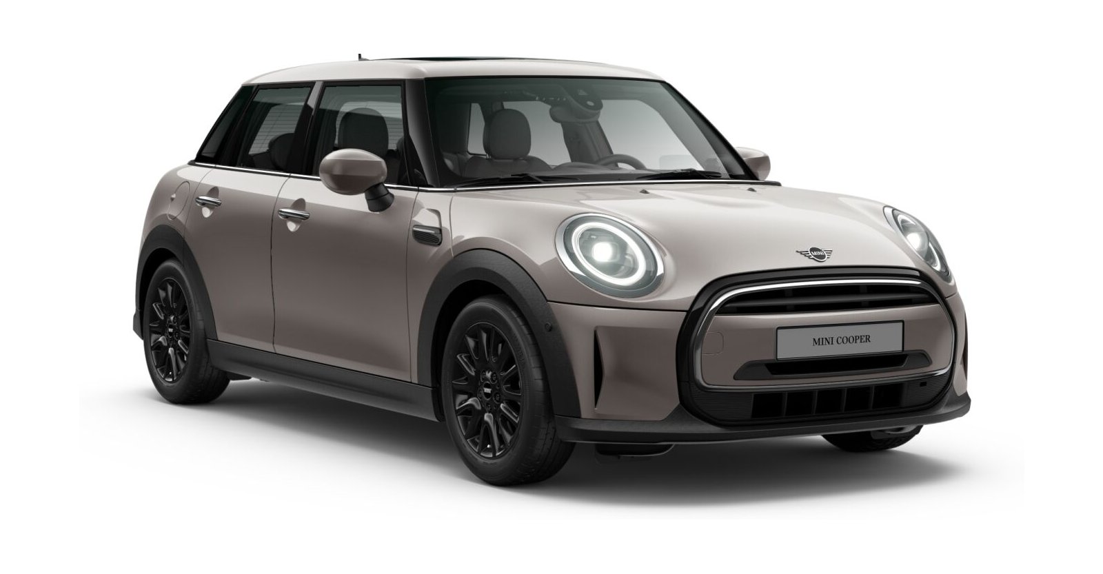 MINI MINI 5-Türer in Grau von vorne MINI MINI 5-Türer in Grau von vorne