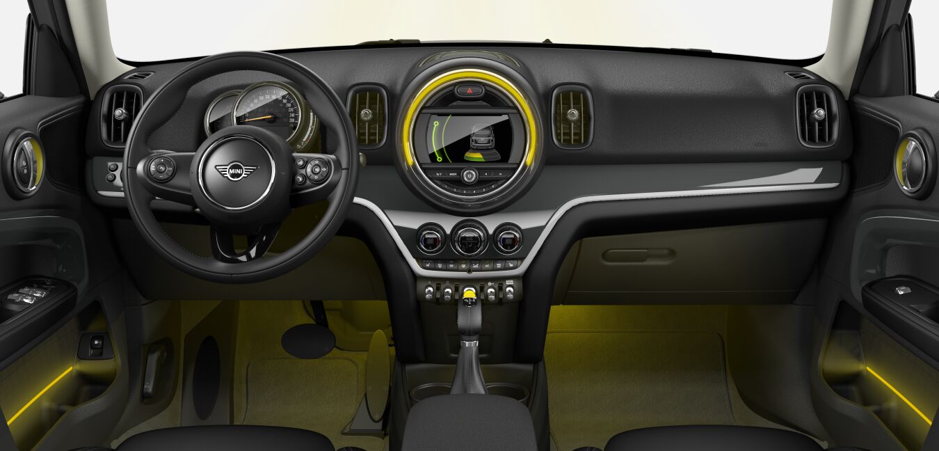 MINI MINI Countryman im Innenraum von vorne