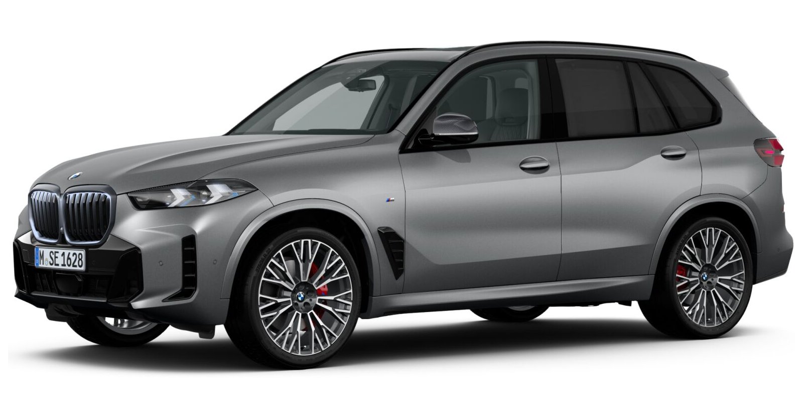 BMW X5 xDrive40d in Grau von vorne BMW X5 xDrive40d in Grau von vorne
