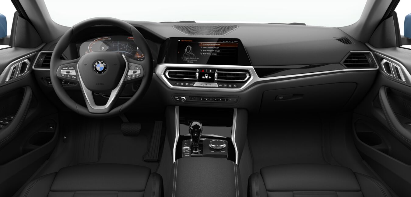 BMW BMW 4er im Innenraum von vorne BMW BMW 4er im Innenraum von vorne