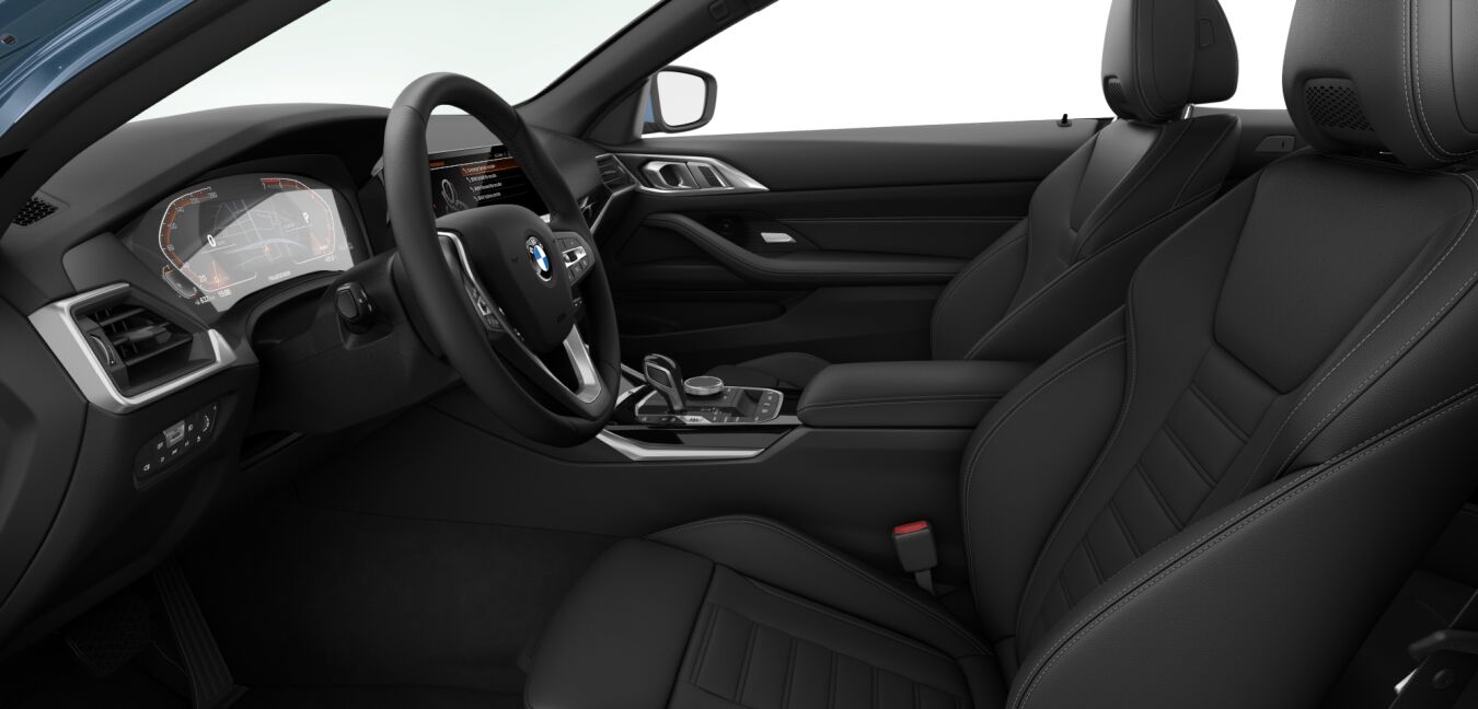 BMW BMW 4er im Innenraum seitlich BMW BMW 4er im Innenraum seitlich