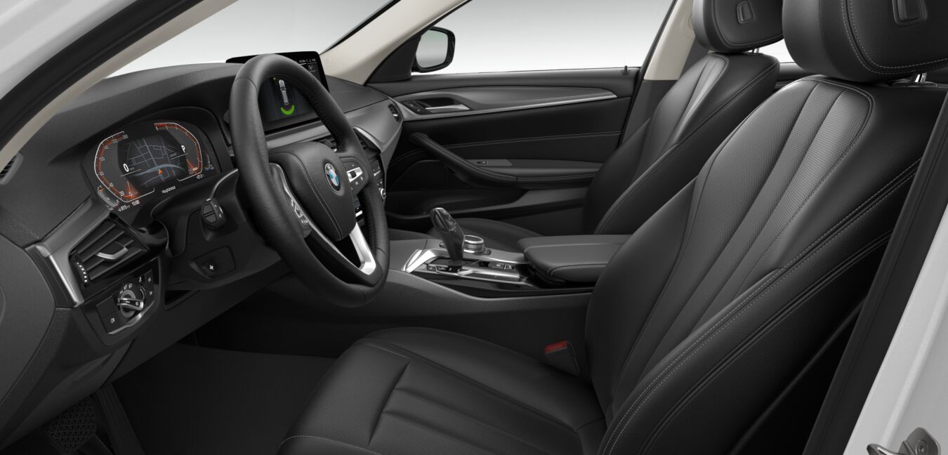 BMW BMW 5er im Innenraum seitlich