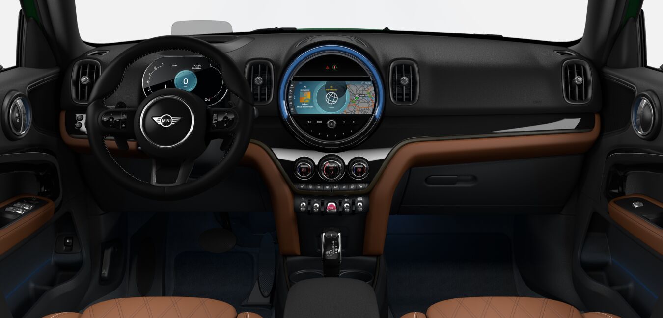MINI MINI Countryman im Innenraum von vorne