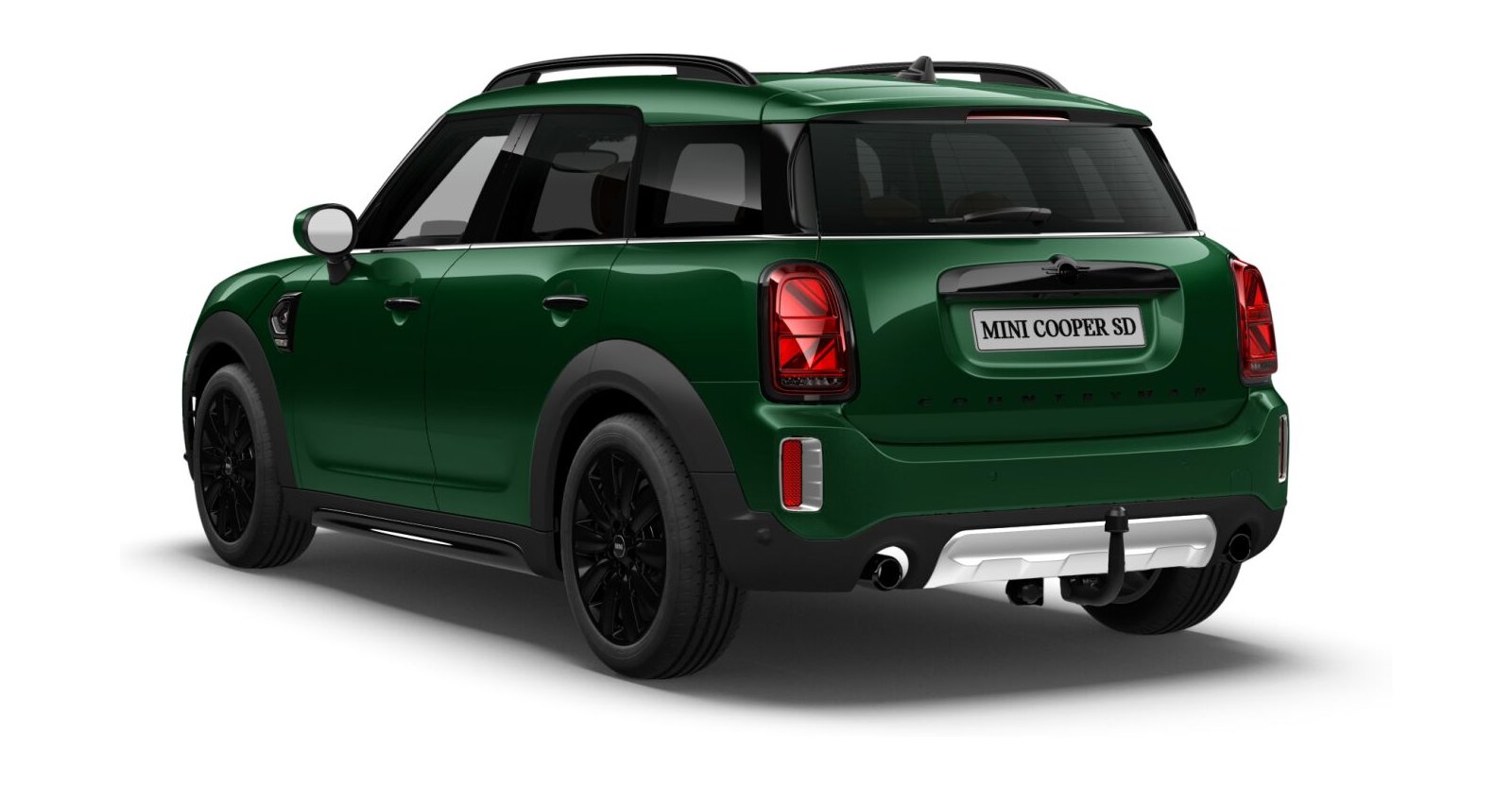 MINI MINI Countryman in Grün von hinten