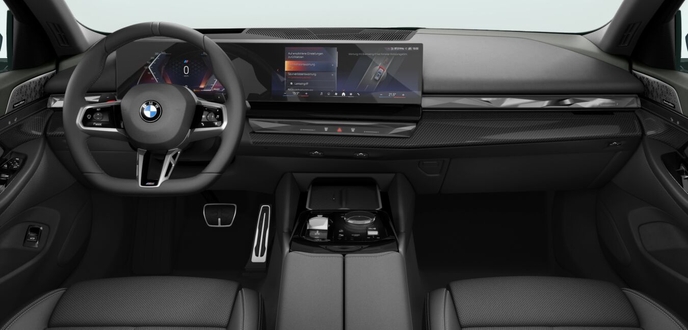 BMW BMW 5er im Innenraum von vorne BMW BMW 5er im Innenraum von vorne