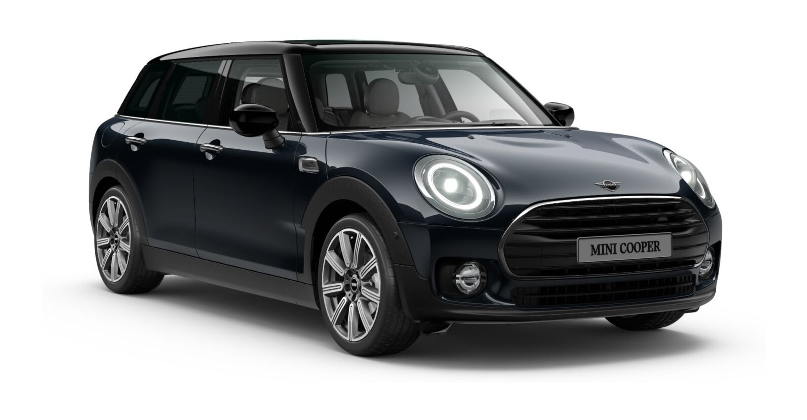 MINI MINI Clubman in Schwarz von vorne