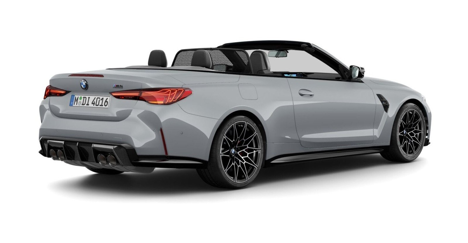 BMW BMW M in Grau von hinten BMW BMW M in Grau von hinten