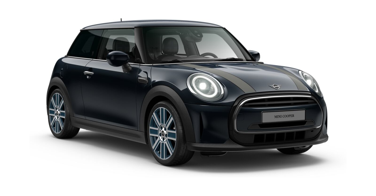 MINI MINI 3-Türer in Schwarz von vorne MINI MINI 3-Türer in Schwarz von vorne