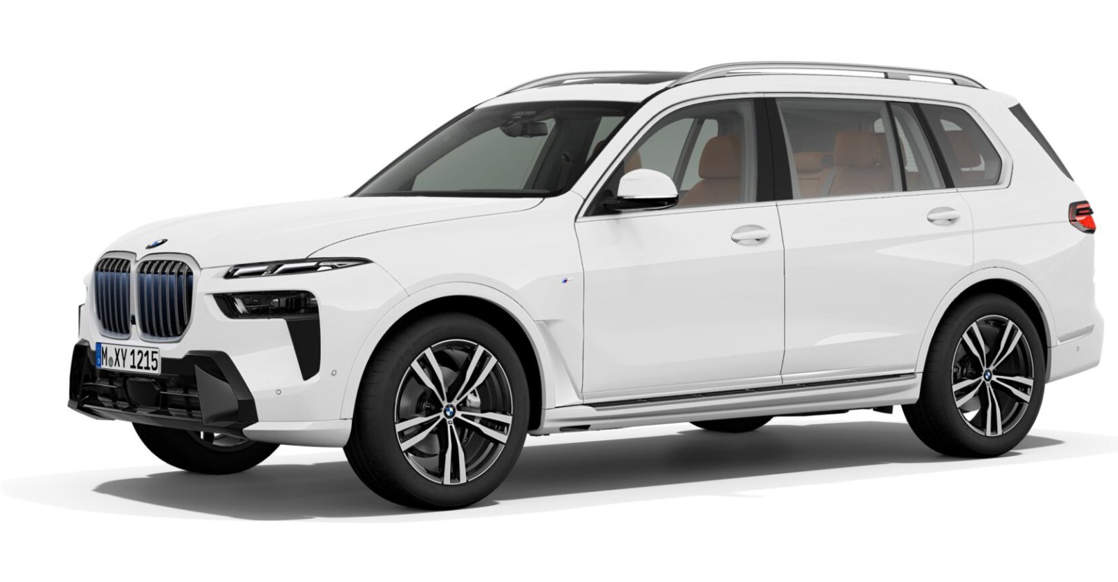 BMW BMW X in Weiß von vorne BMW BMW X in Weiß von vorne