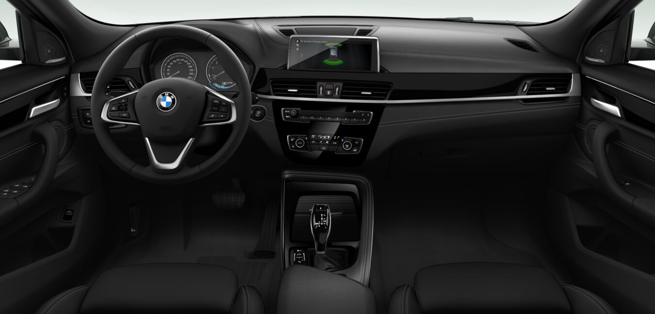 BMW BMW X im Innenraum von vorne