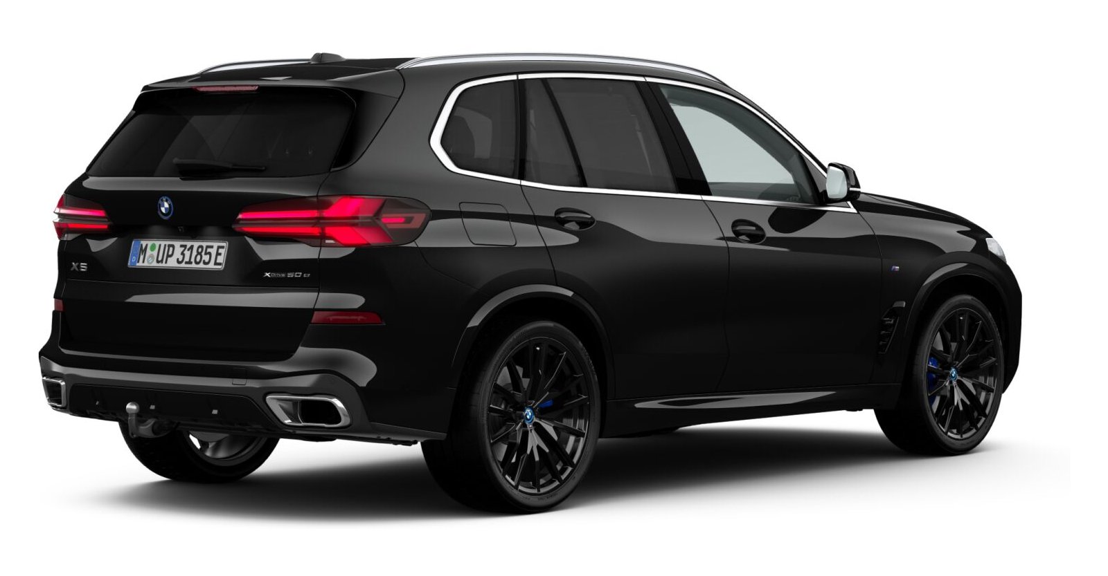 BMW BMW X in Schwarz von hinten BMW BMW X in Schwarz von hinten