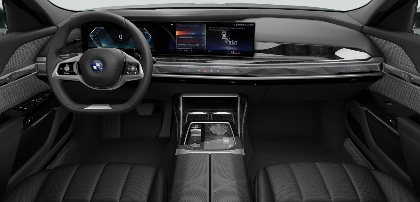 BMW BMW 7er im Innenraum von vorne BMW BMW 7er im Innenraum von vorne