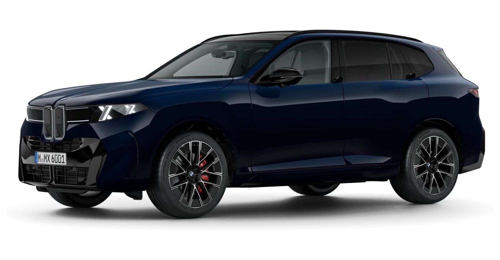BMW X5 40d xDrive in Schwarz von vorne BMW X5 40d xDrive in Schwarz von vorne