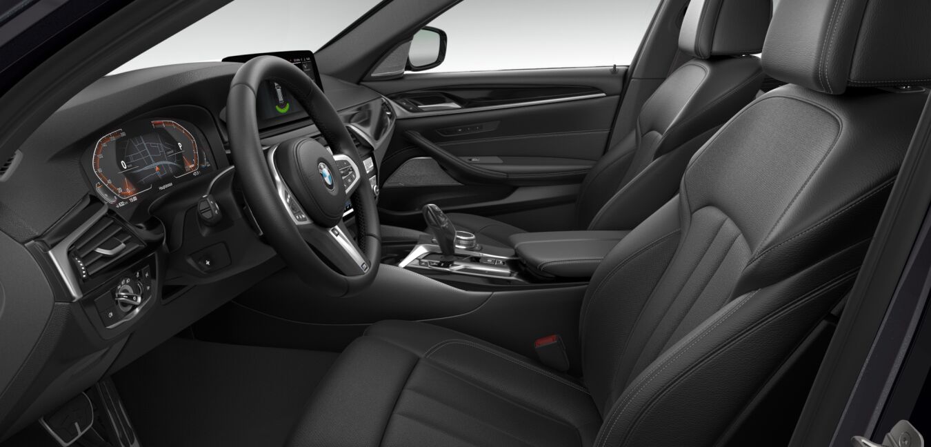 BMW BMW 5er im Innenraum seitlich BMW BMW 5er im Innenraum seitlich
