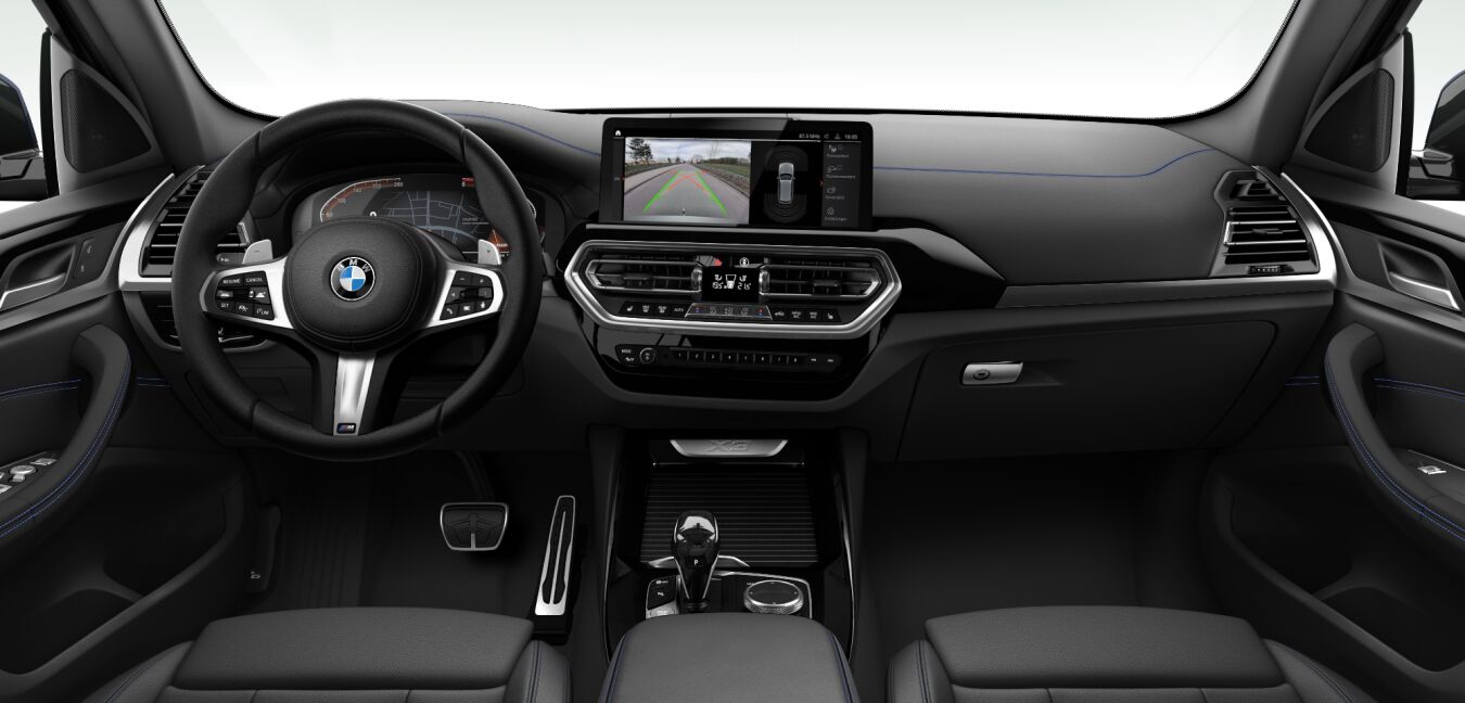 BMW BMW X im Innenraum von vorne