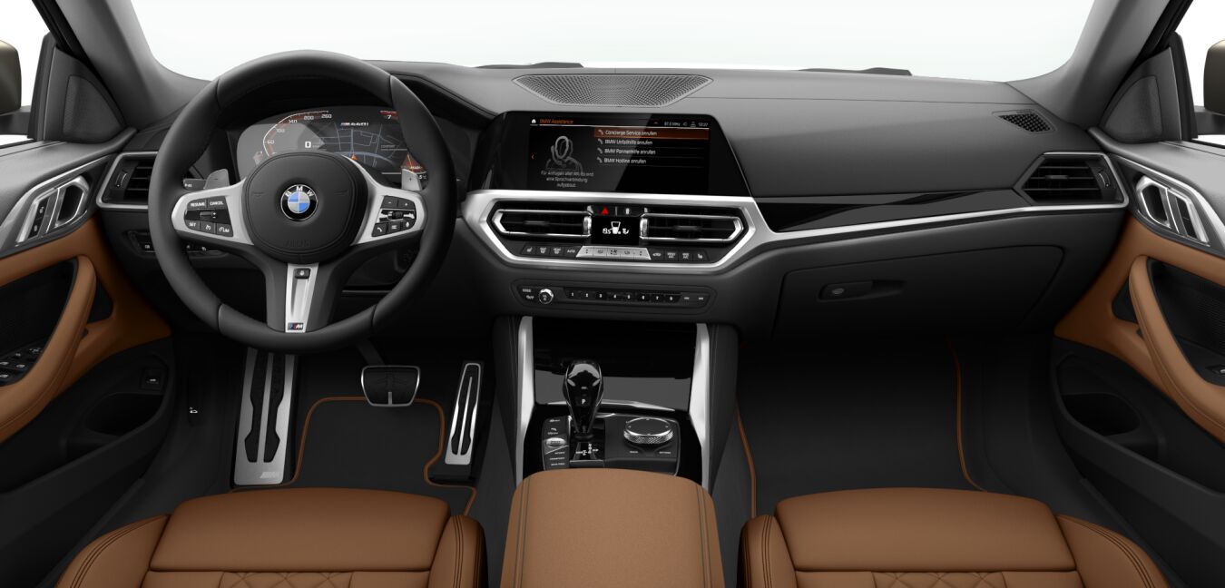 BMW BMW 4er im Innenraum von vorne BMW BMW 4er im Innenraum von vorne