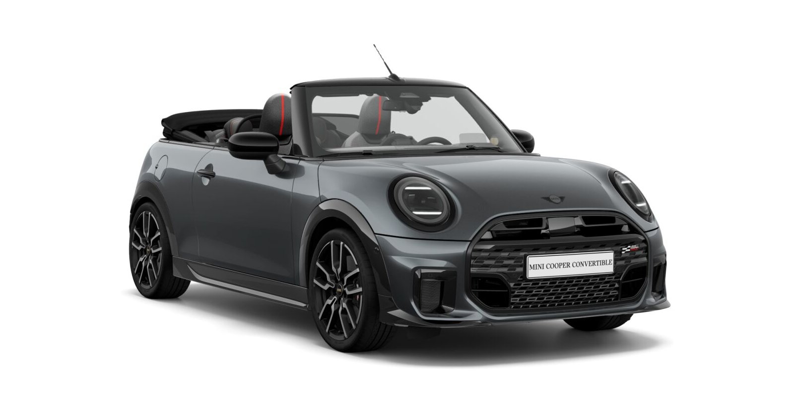 MINI MINI Cabrio in Grau von vorne MINI MINI Cabrio in Grau von vorne