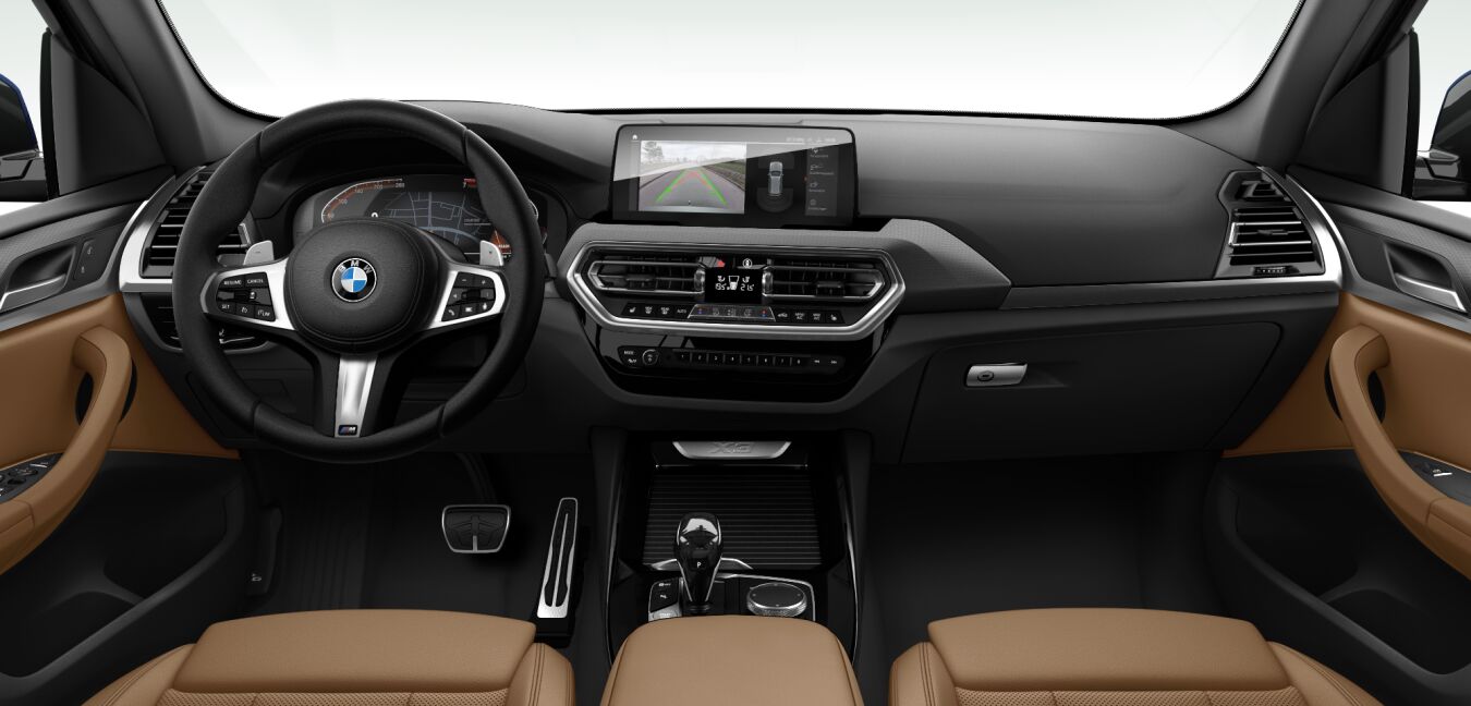 BMW BMW X im Innenraum von vorne