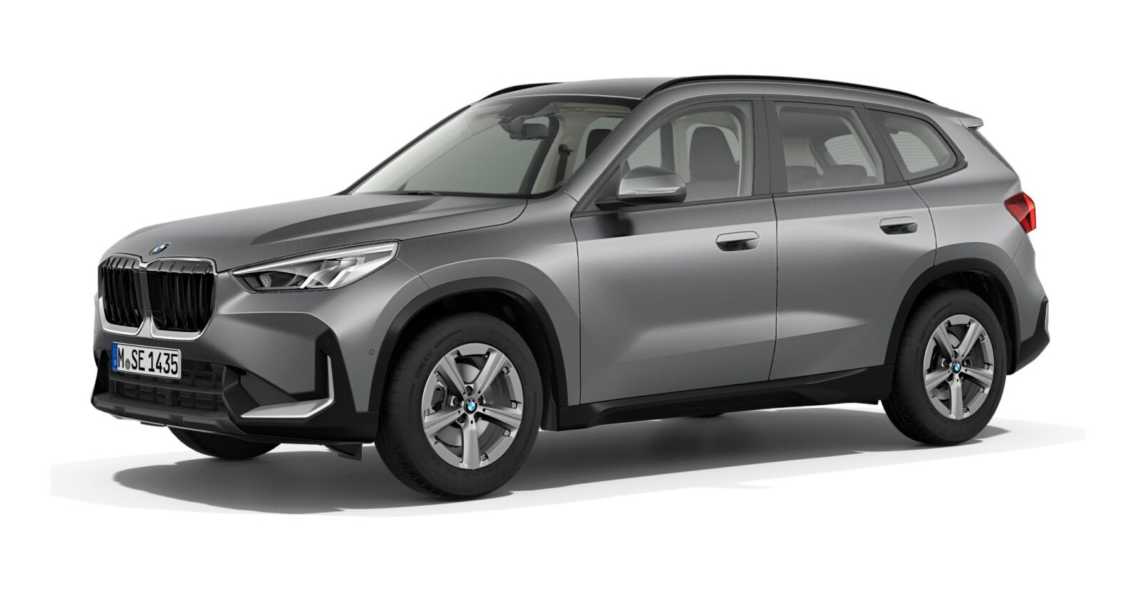 BMW X1 xDrive20d in Grau von vorne
