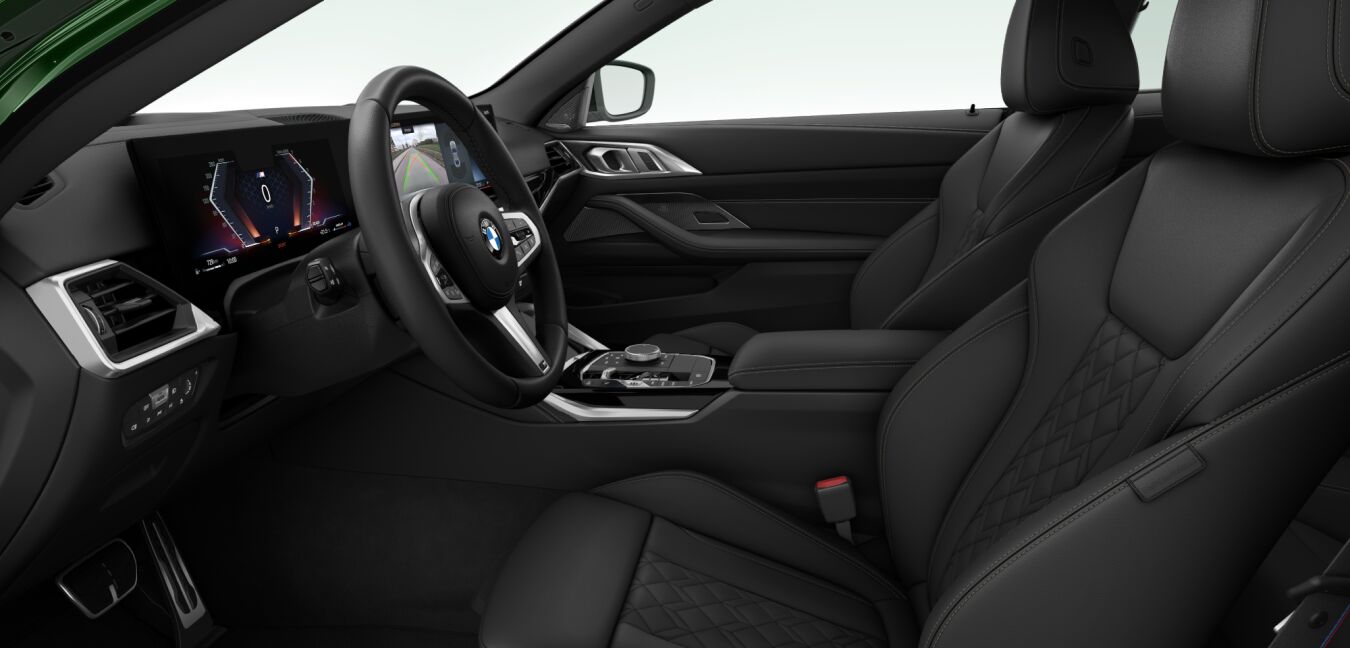 BMW BMW 4er im Innenraum seitlich BMW BMW 4er im Innenraum seitlich