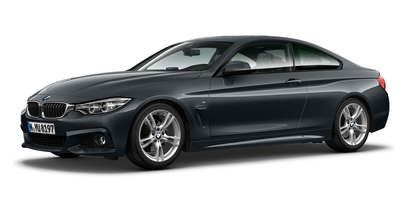 BMW BMW 4er in Grau von vorne BMW BMW 4er in Grau von vorne