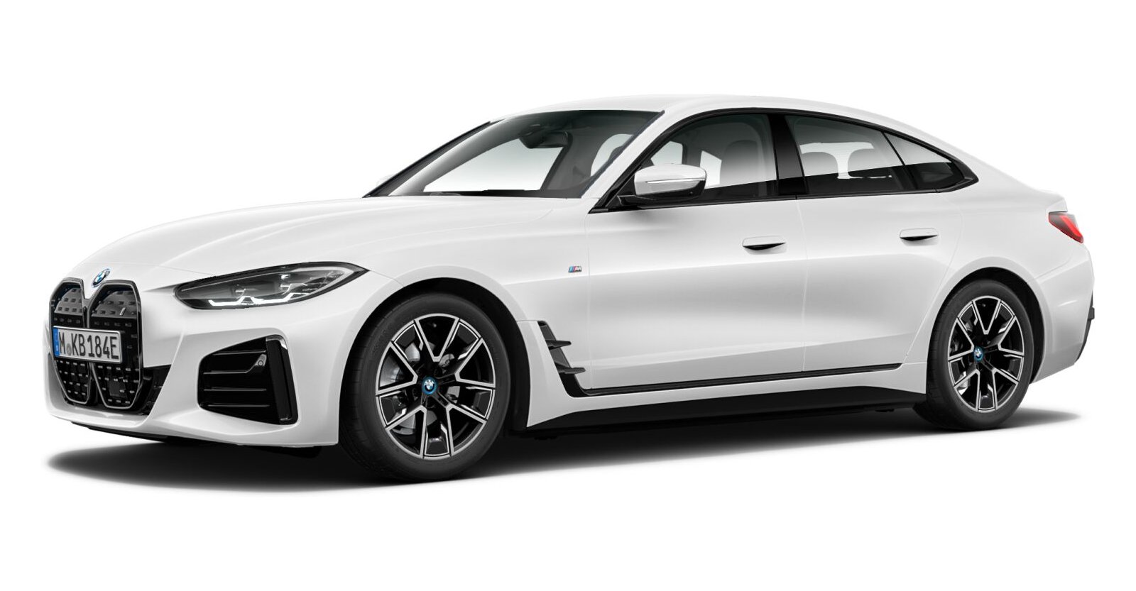 BMW BMW I in Weiß von vorne BMW BMW I in Weiß von vorne