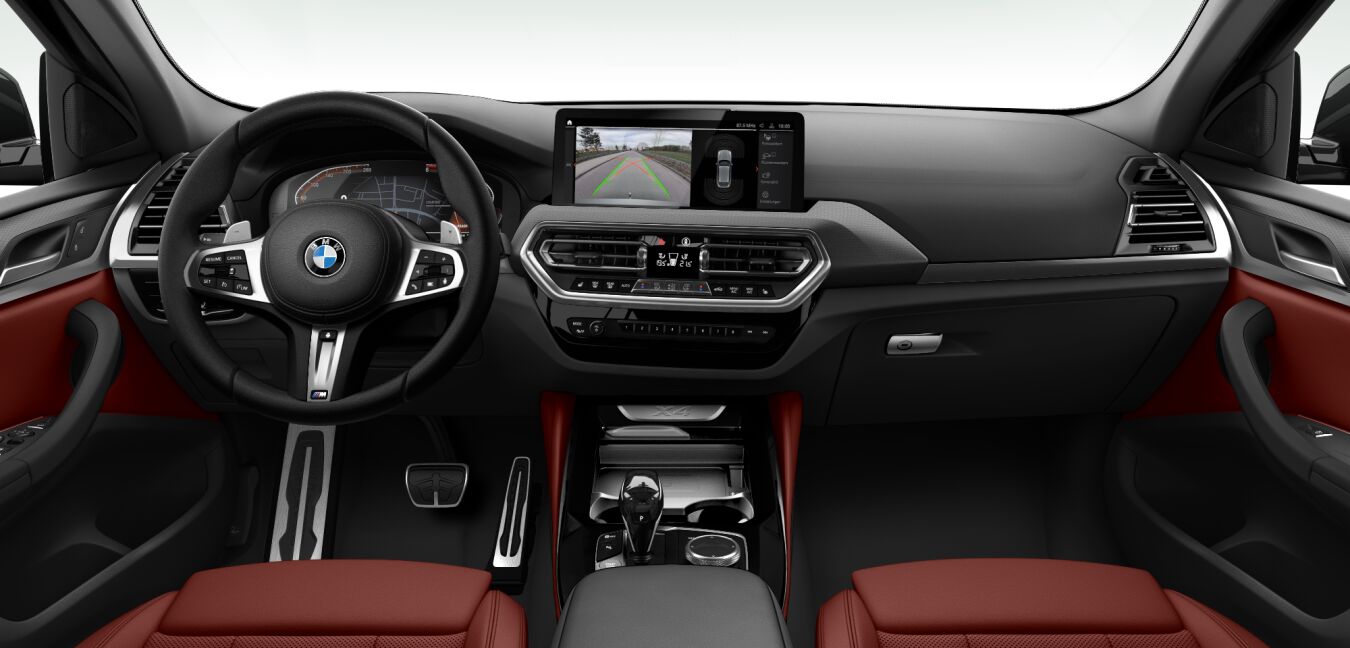 BMW BMW X im Innenraum von vorne