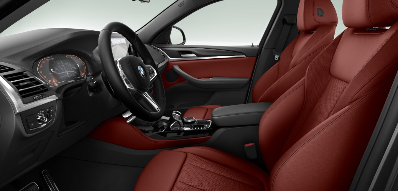BMW BMW X im Innenraum seitlich