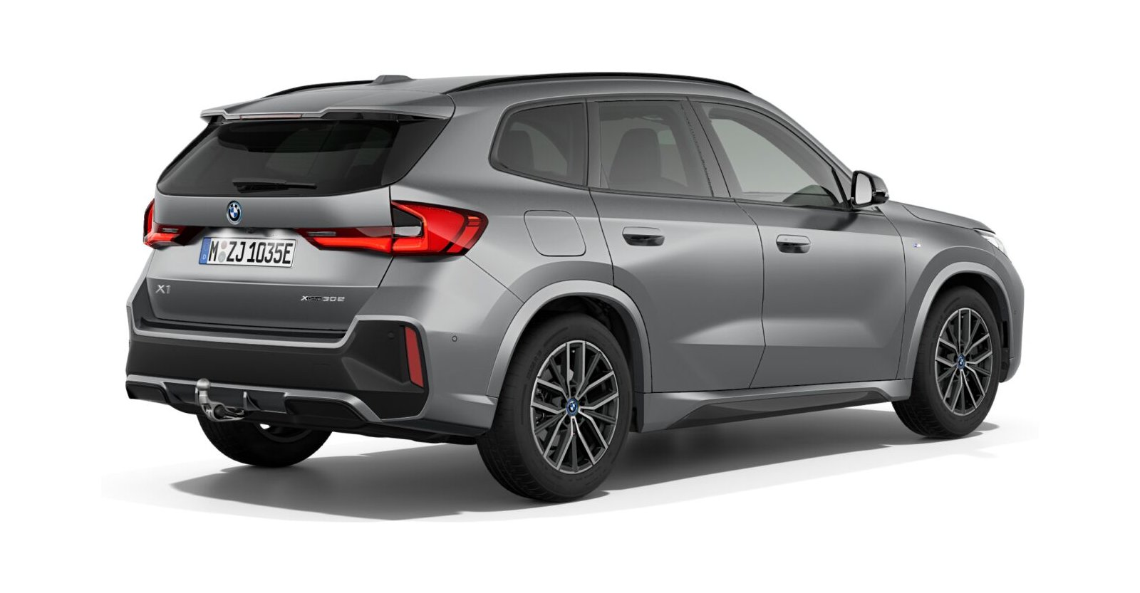 BMW BMW X in Grau von hinten BMW BMW X in Grau von hinten